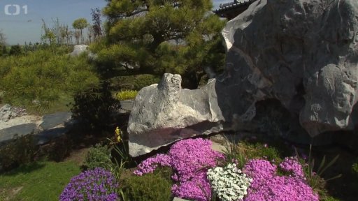 Japonská zahrada s čajovým domkem