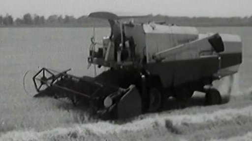 Družstevníci v Dolnom Petri při žních