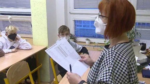 První ze sérié testů ve školách