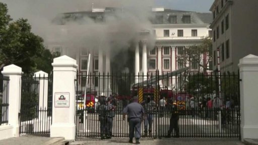 Zadržený žhář v Kapském městě