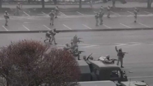 Násilné nepokoje v Kazachstánu