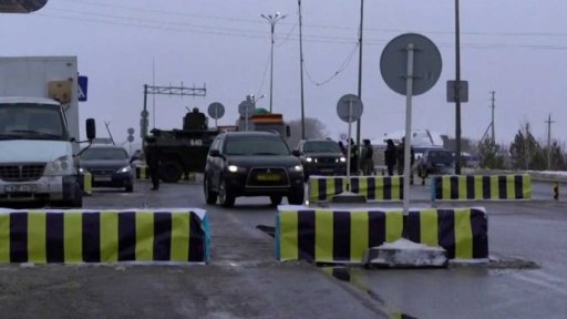 Napjatá situace v Kazachstánu