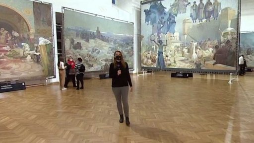 Volný vstup na prohlídku Slovanské epopeje