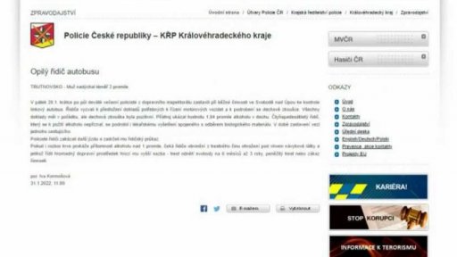 Opilý řidič autobusu