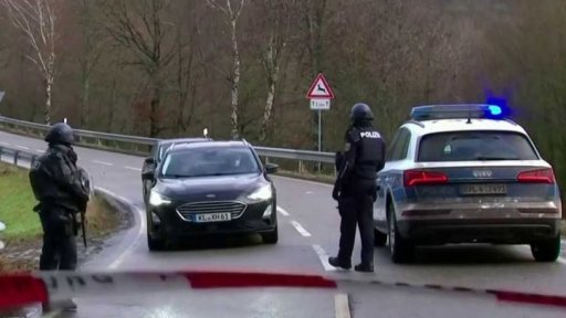 Zastřelení policisté v Německu