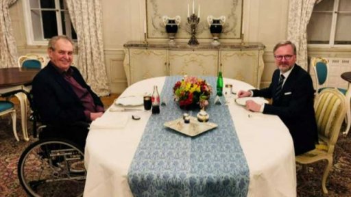 Schůzka prezidenta s premiérem