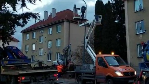 Havárie vody v Jihlavě