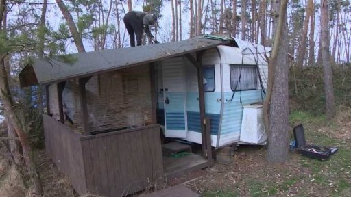 Karavany kolem Orlické přehrady