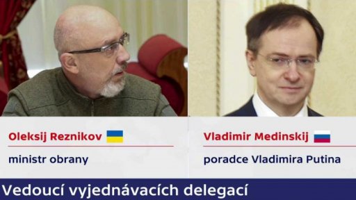 Jednání mezi Ruskem a Ukrajinou