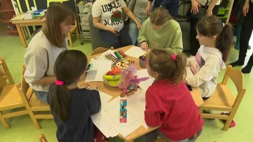 Trávení volného času dětmi uprchlíků