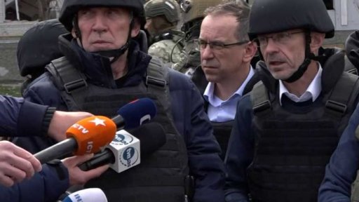 Čeští senátoři v Kyjevě