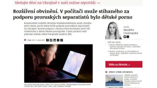 Rozšířené obvinění pro třiašedesátiletého muže