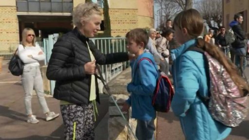 Ukrajinští uprchlíci ve Francii