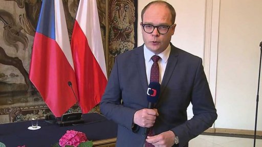 Polský prezident v Česku