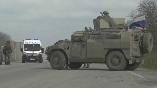 Postup ruských jednotek