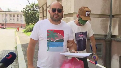 Propuštění Romana Janouška