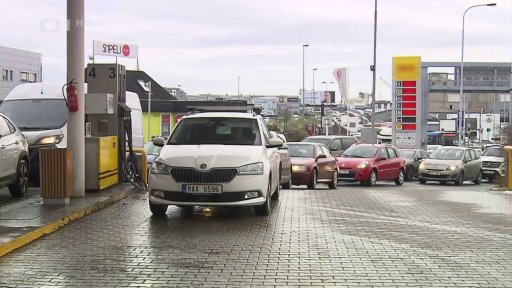 Pokles cen pohonných hmot