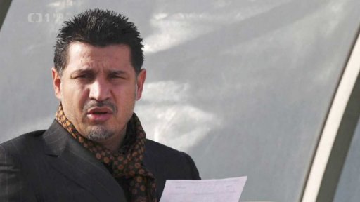 Zadržení íránského fotbalisty