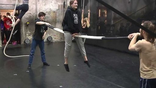 Akrobaté z Čech a Ukrajiny