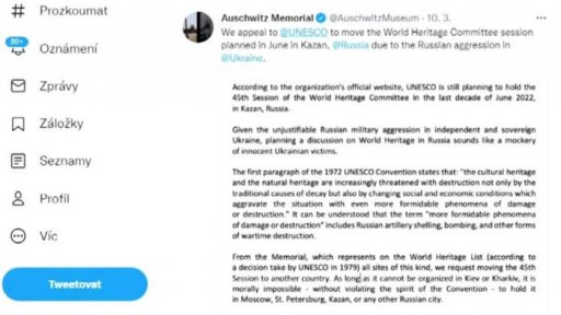 Kde bude zasedání UNESCO?