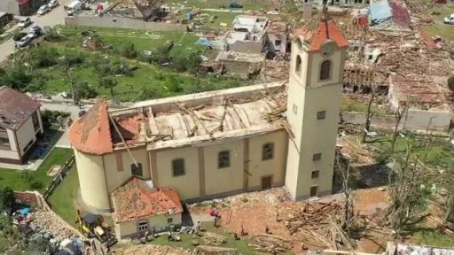 Opravy kostela v Moravské Nové Vsi