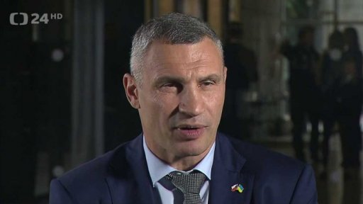 Vitalij Kličko v Praze