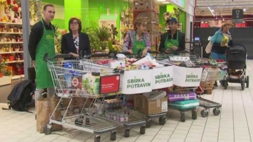 Jarní kolo sbírky potravin