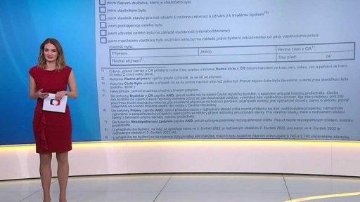 Formulář žádosti o příspěvek na bydlení