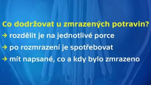 Infocentrum: jak v domácnosti zamezit plýtvání jídlem
