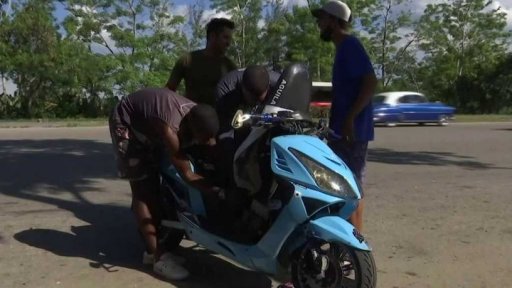 Na Kubě sílí obliba tzv. motorinas