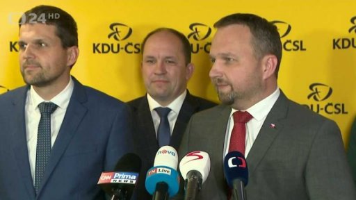 Tisková konference KDU-ČSL