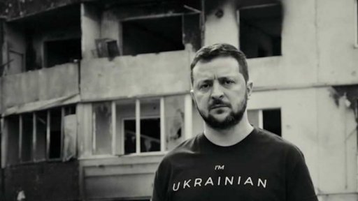 Zelenskyj: návrat zla po 77 letech