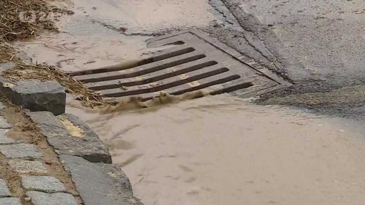 Vydatné deště v Česku