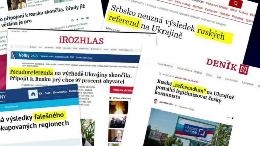 Slovo týdne: ruská "referenda" na Ukrajině