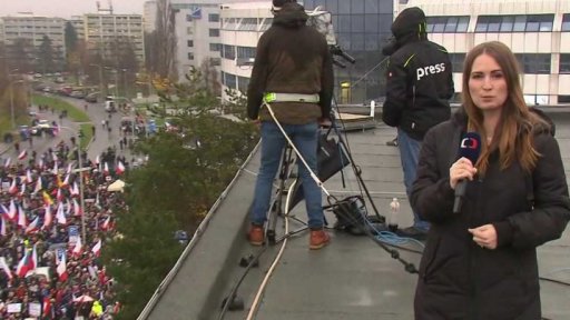 Útok na novináře: co se dělo před ČT