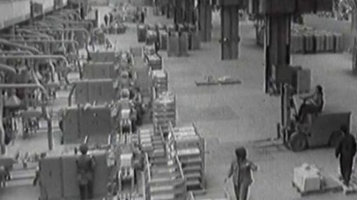 Zkušební provoz nových výrobních zařízení v Chlumčanech (1971)