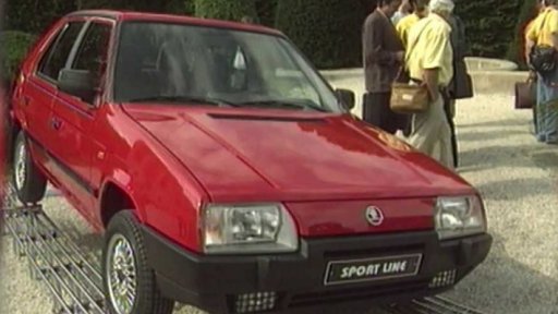 Nový vůz Škoda Favorit Sport Line (1992)