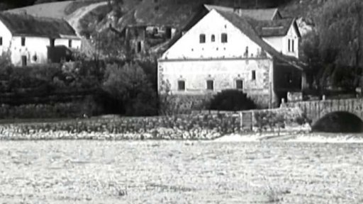 Přípravné práce u Orlických Zlákovic (1955)