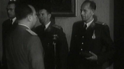 Řád republiky pro majora E. Zátopka (1952)