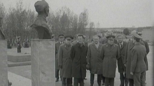 Návštěva velitelů a příslušníků Střední skupiny sov. vojsk v Milovicích (1972)