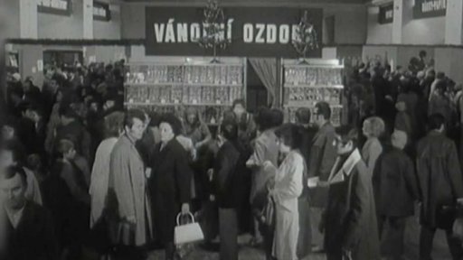 Předvánoční trh v Praze (1972)