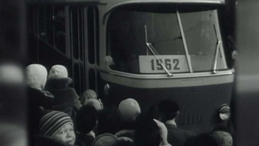 110 let smíchovské Tatry - přehlídka vozidel MHD (1962)