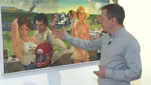 Theodor Pištěk vystavuje v Hluboké nad Vltavou