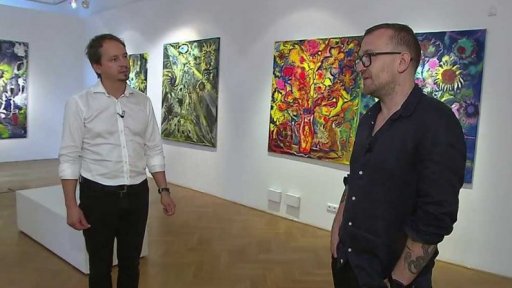 Výstava malíře Martina Salajky