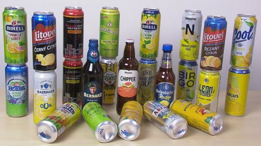 Ochucená nealko piva