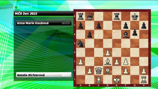 Analýza partie Richterová vs. Koubová