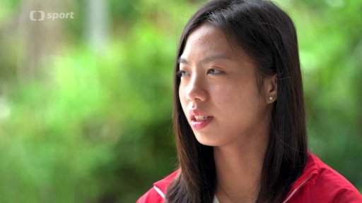 Singapurská hráčka Yeo Jia Min