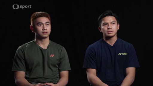 Malajsijští hráči Goh Sze Fei a Nur Izzuddin