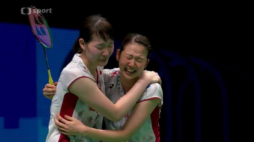 Japonské hráčky Wakana Nagahara a Mayu Matsumoto