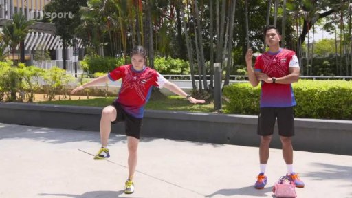 Fitness příprava thajské hráčky Busanan Ongbamrungphan